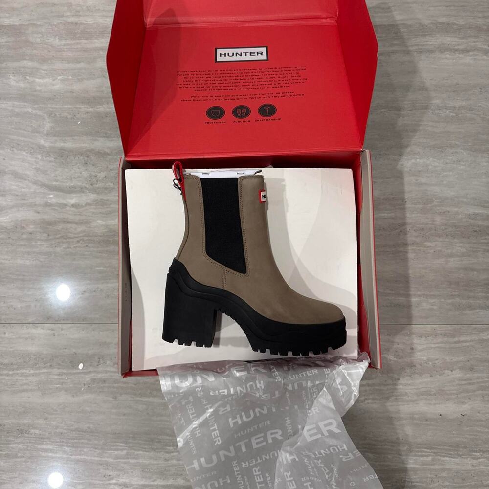 Hunter womens miana heeled waterproof